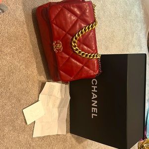 Chanel 19 large flap bag 100% authentic! 🔥🔥